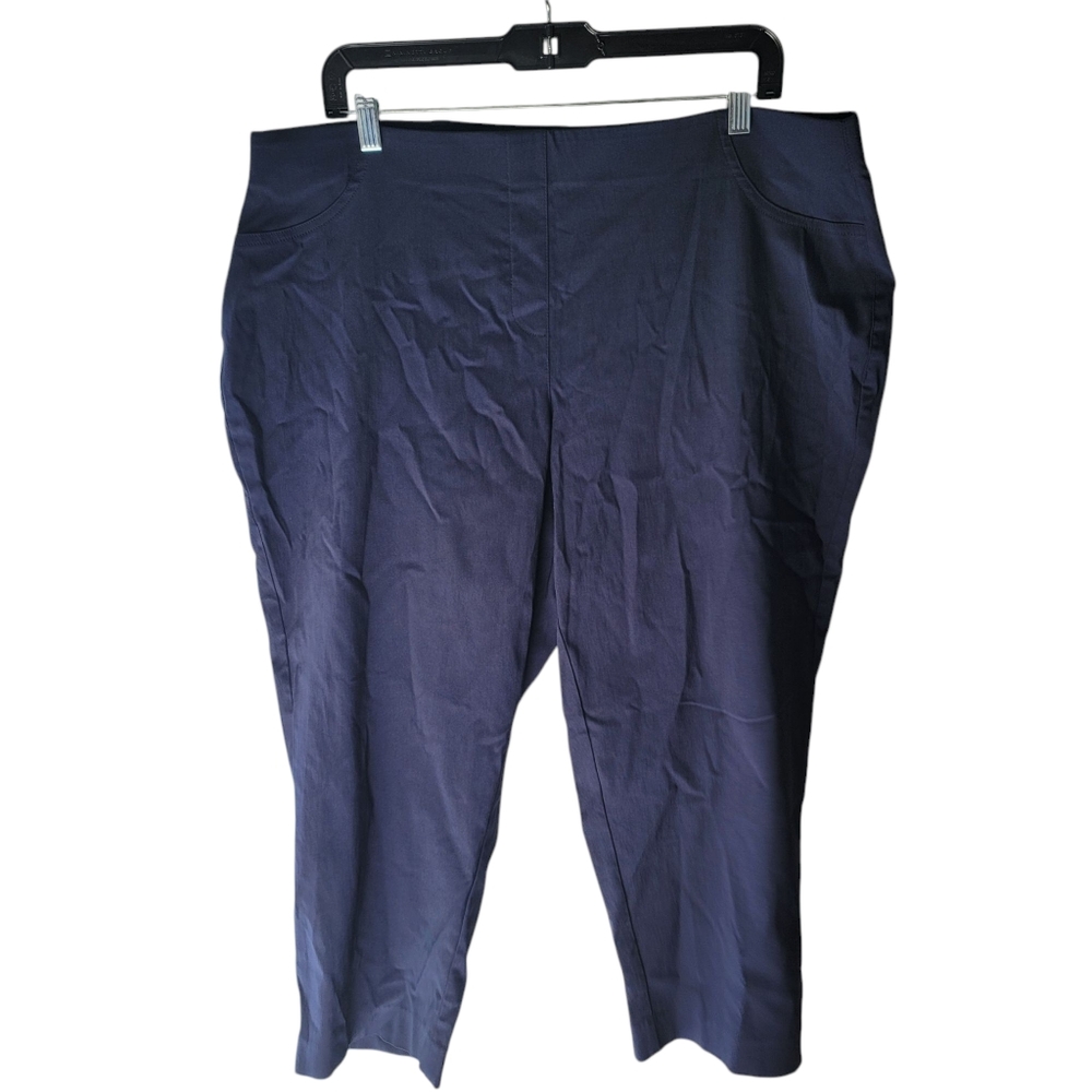 EUC Style & Co Navy Blue Cropped Pants